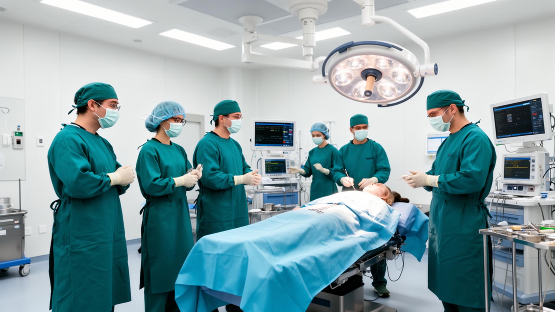 Cancer surgery operating room