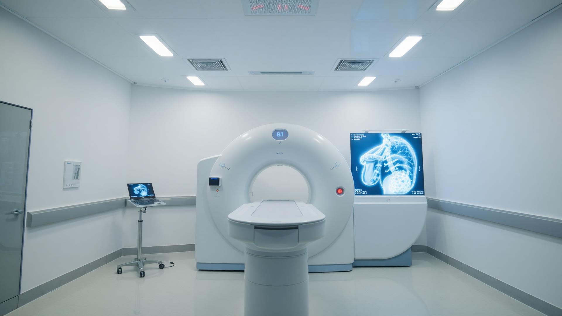 Modern CT scan imaging facility